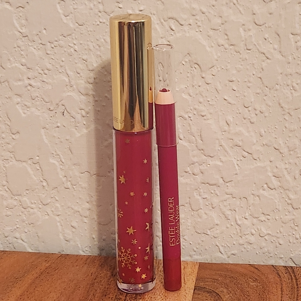 Estee Lauder Pure Envy Color 107 Tender Trap Lip Gloss, 07 Red Lip Pencil